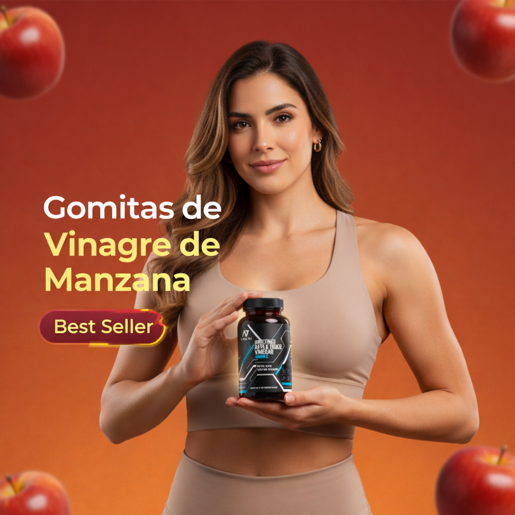 GOMITAS DE VINAGRE DE MANZANA X3